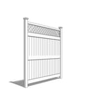 View Galveston Vinyl Fencing With Accents